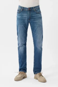 Teddy Smith Jean coupe regular slim REEPLE ROCK SWEAT longueur 32 VINTAGE/INDIGO Fashion
