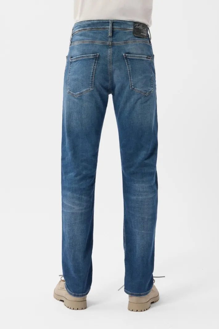 Teddy Smith Jean coupe regular slim REEPLE ROCK SWEAT longueur 32 VINTAGE/INDIGO Fashion