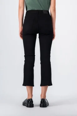 Teddy Smith Jean coupe évasée cropped STELLA BOOT CUT CROPPED NOIR Best
