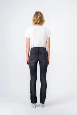 Teddy Smith Jean denim coupe 5 poches P-PEPPER STRAIGHT BLACK USED BLACKUSED Hot
