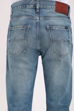 Teddy Smith Jean denim coupe regular slim ROCK MUST VINTAGE/INDIGO Cheap