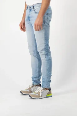 Teddy Smith Jean denim coupe slim DEAN SLIM FRIPP/INDIGO CLAIR Flash Sale
