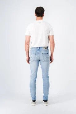 Teddy Smith Jean denim coupe slim DEAN SLIM FRIPP/INDIGO CLAIR Flash Sale