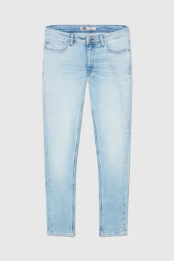 Teddy Smith Jean denim coupe slim DEAN SLIM FRIPP/INDIGO CLAIR Flash Sale
