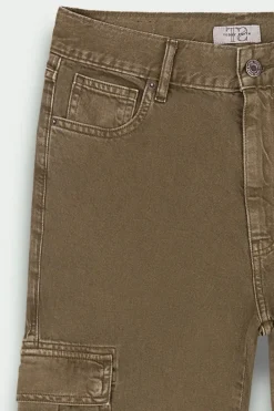 Teddy Smith Jean P-ANGEL CARGO TURBULENCE KAKI TURBULENCEKAKI Outlet