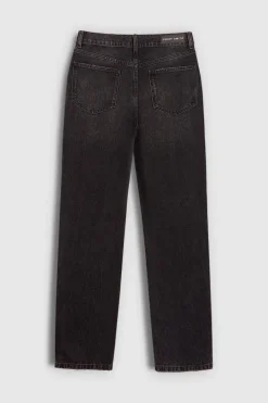 Teddy Smith Jean P-ANGEL STRAIGH BLACK USED BLACKUSED Hot