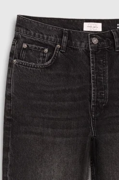 Teddy Smith Jean P-ANGEL STRAIGH BLACK USED BLACKUSED Hot
