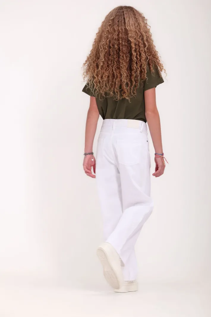 Teddy Smith Jean P-ELECTRA JR BU BLANC Sale