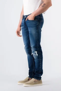 Teddy Smith Jean slim DEAN SLIM VINTAGE DESTROY Outlet
