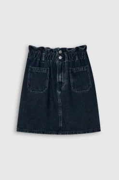 Teddy Smith Jupe en denim J-JOLIE POCKET JR BLUE BLACK Best Sale