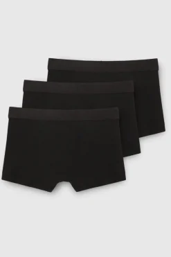 Teddy Smith Lot de 3 boxers BORIS NOIR Best