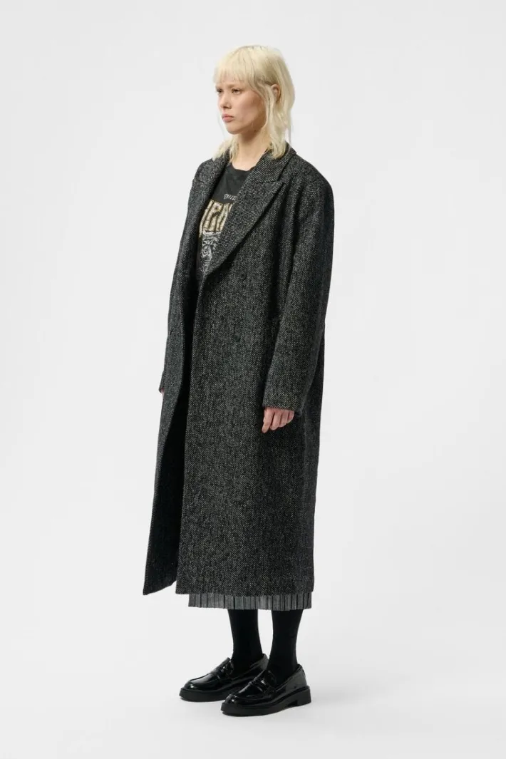 Teddy Smith Manteau M-NORA MELANGE BLACK Store