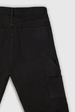 Teddy Smith Pantalon CHARP CANVAS NOIR Cheap