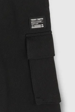 Teddy Smith Pantalon confort en tissu molletonné P-REC JR CHARBON Clearance