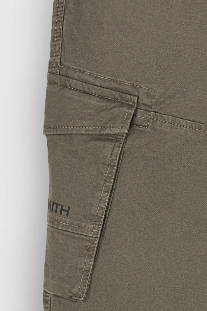 Teddy Smith Pantalon coupe cargo bas resserré P-MURRAY CARGO KAKI BELUGA KAKIBELUGA Clearance