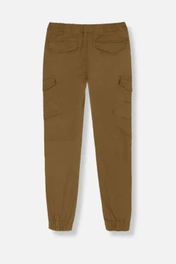 Teddy Smith Pantalon coupe cargo bas resserré P-MURRAY CARGO CHATAIN Hot