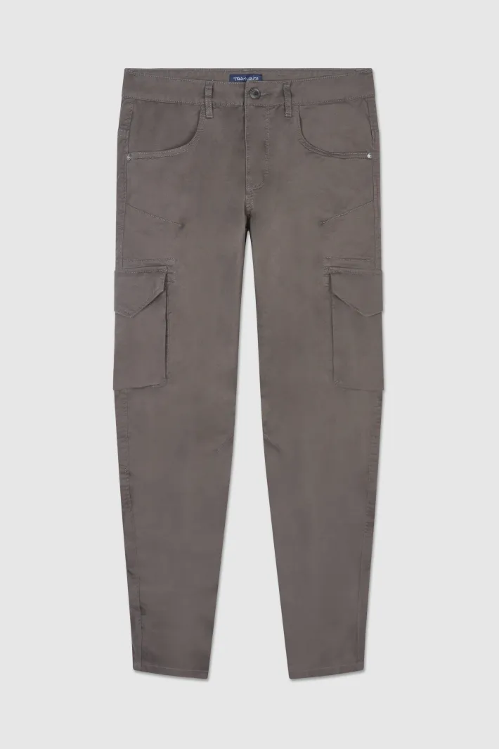 Teddy Smith Pantalon coupe cargo P-CROSS CARGO MINERAL KAKI MINERALKAKI Sale