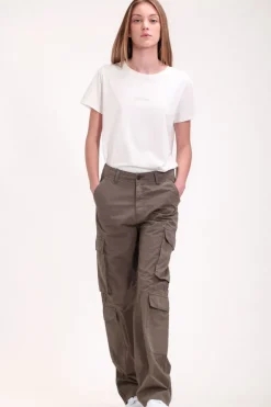 Teddy Smith Pantalon coupe cargo P-LUCKY CARGO SWEET JUNGLE Cheap