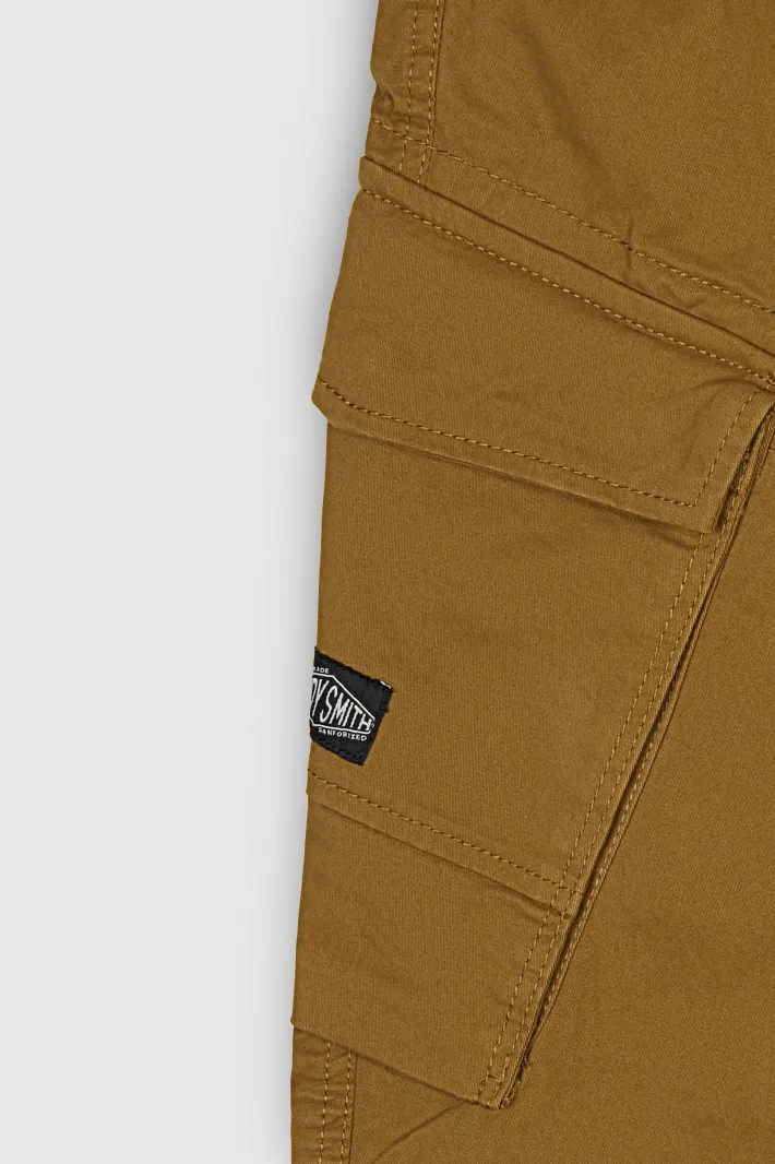 Teddy Smith Pantalon coupe cargo P-MURRAY CARGO TABACCO Flash Sale