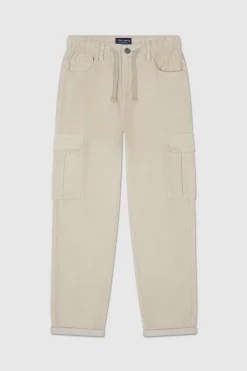 Teddy Smith Pantalon coupe cargo P-RYDE CARGO JR BEIGE STONE Store