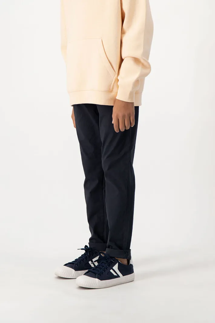 Teddy Smith Pantalon coupe chino CHINO ELASTIC JR DARK NAVY Outlet