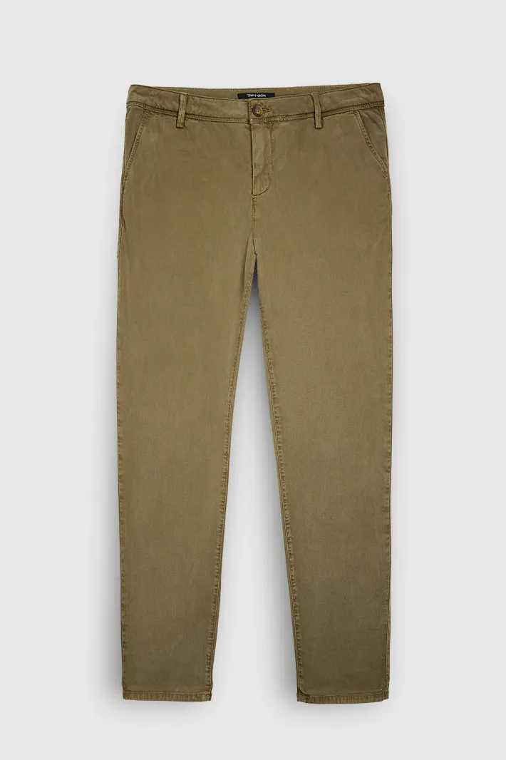 Teddy Smith Pantalon coupe chino slim P-NINA CHINO SWEET JUNGLE SWEETJUNGLE Hot