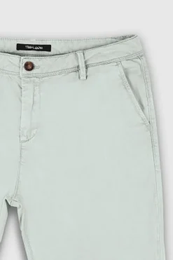 Teddy Smith Pantalon coupe chino slim P-NINA CHINO STONE MINT STONEMINT Fashion