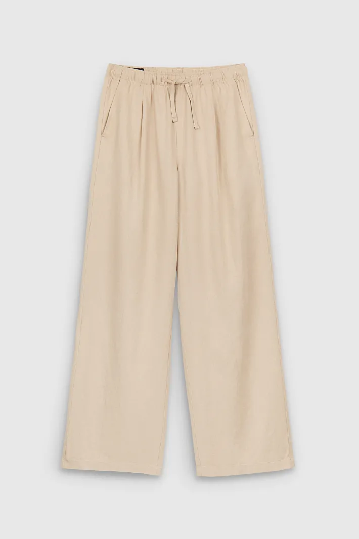 Teddy Smith Pantalon coupe droite P-TEEN BEIGE Outlet