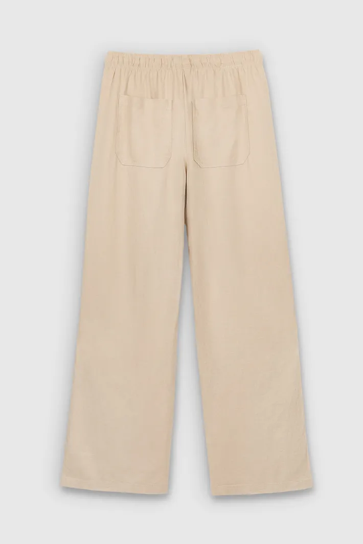 Teddy Smith Pantalon coupe droite P-TEEN BEIGE Outlet