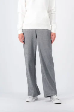 Teddy Smith Pantalon coupe large COFFEE BISTRETCH MELANGE BLACK Best