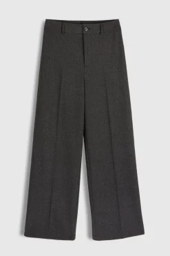 Teddy Smith Pantalon coupe large P-COFFEE BISTRE NOIR POINTILLE NOIRPOINTILLE Shop
