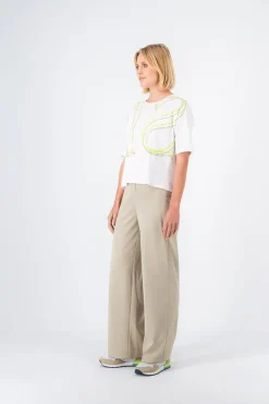 Teddy Smith Pantalon coupe large P-COFFEE BISTRE BEIGE Outlet