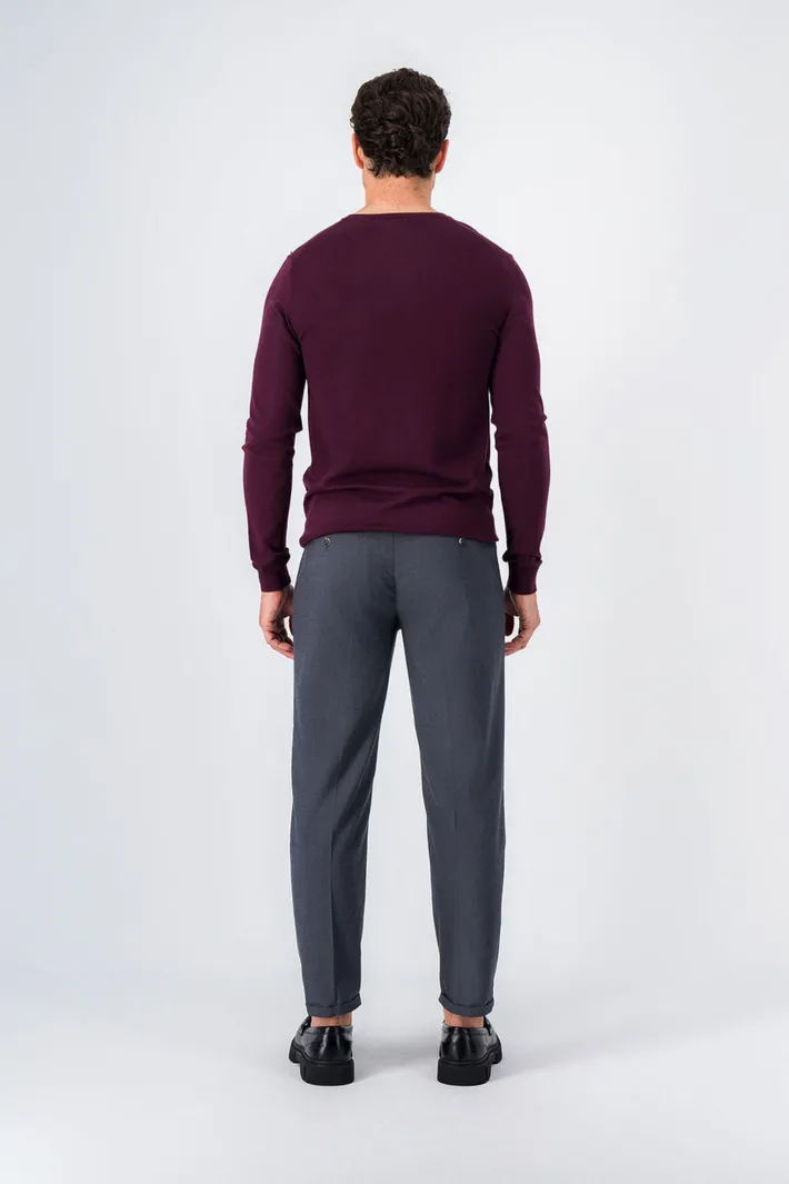Teddy Smith Pantalon coupe slim KINGSMAN PLI CHARBON Clearance