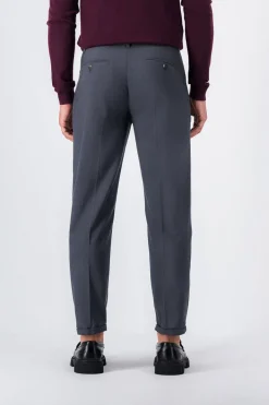 Teddy Smith Pantalon coupe slim KINGSMAN PLI CHARBON Clearance