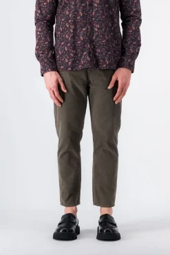 Teddy Smith Pantalon coupe étroite DAD CROPPED TURBULENCE KAKI TURBULENCEKAKI Cheap