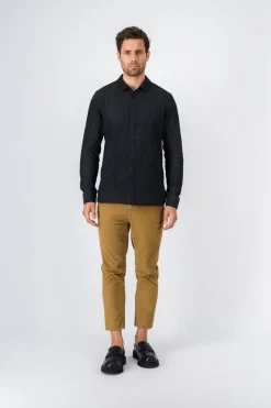 Teddy Smith Pantalon coupe étroite DAD CROPPED TABACCO New
