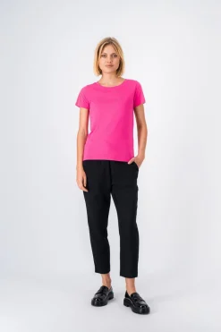 Teddy Smith Pantalon fluide à poches DORIA NOIR Clearance