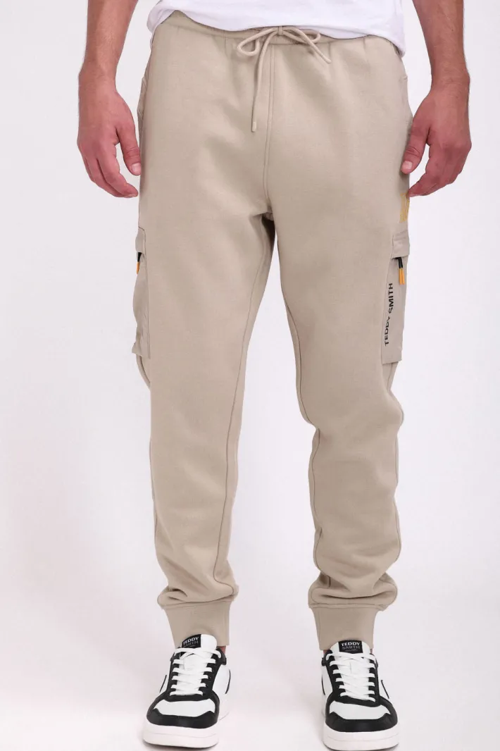 Teddy Smith Pantalon jogging P-BERLIN BEIGE Sale