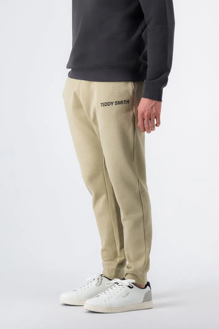 Teddy Smith Pantalon molleton REQUIRED BEIGE STONE Discount