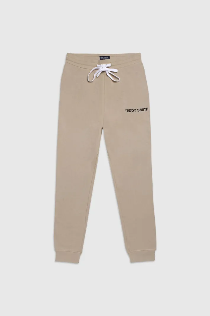 Teddy Smith Pantalon molleton REQUIRED BEIGE STONE Discount