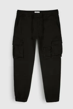 Teddy Smith Pantalon P-DAVIS CARGO CHARBON Outlet