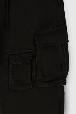 Teddy Smith Pantalon P-DAVIS CARGO CHARBON Outlet