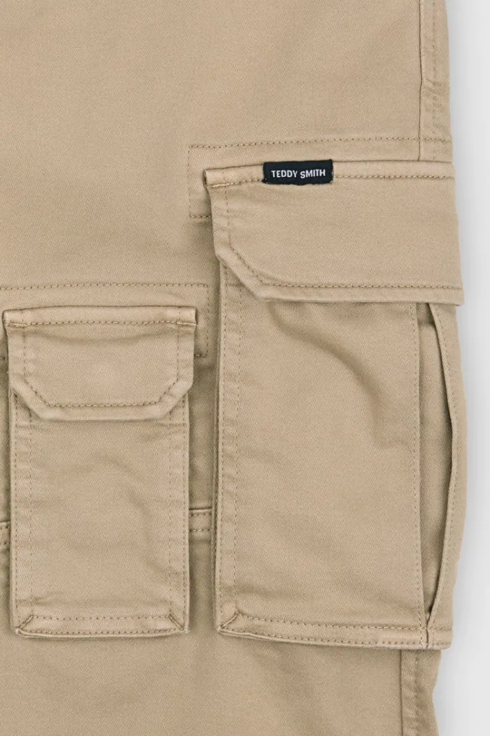 Teddy Smith Pantalon P-DAVIS CARGO WORKER BEIGE WORKERBEIGE Online