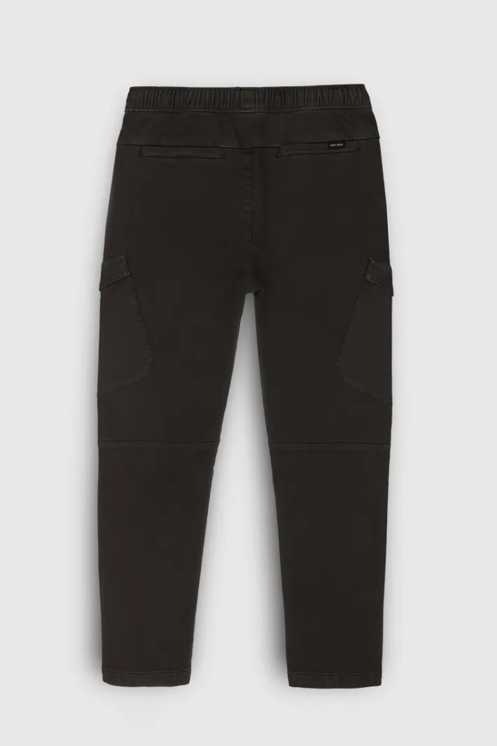 Teddy Smith Pantalon P-PIKY CARGO CHARBON Best Sale
