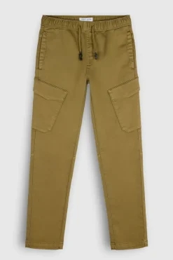Teddy Smith Pantalon P-PIKY CARGO JR TROPICAL OLIVE TROPICALOLIVE Best Sale