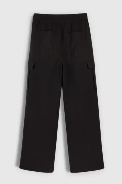 Teddy Smith Pantalon P-ROSALY CARGO NOIR Cheap