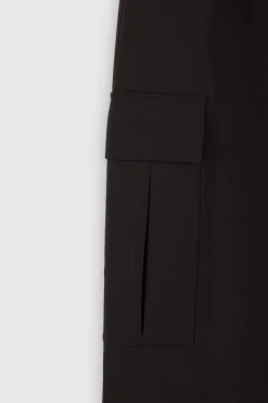 Teddy Smith Pantalon P-ROSALY CARGO NOIR Cheap