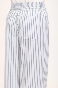 Teddy Smith Pantalon P-ROSALY STRIPE BLANC Shop