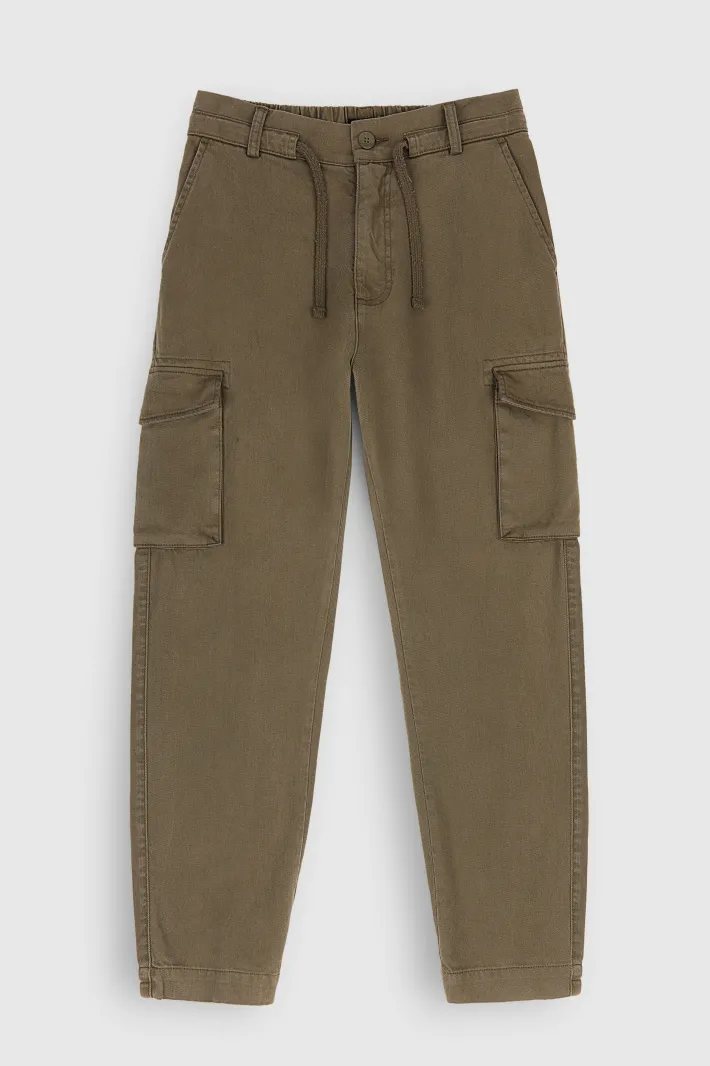 Teddy Smith Pantalon P-SKY CARGO TURBULENCE KAKI Outlet