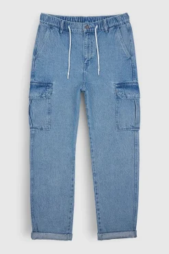 Teddy Smith Pantalon P-YORK CARGO FRIPP/INDIGO CLAIR Hot